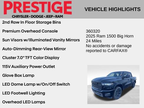 Used 2025 RAM 1500 Big Horn AWD/4WD image 10