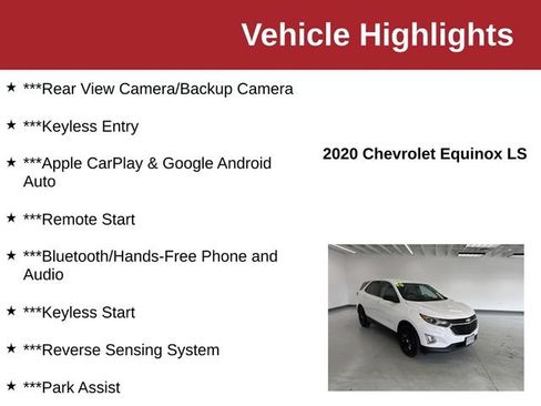 Used 2020 Chevrolet Equinox LS AWD/4WD image 10