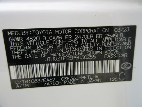 Used 2023 Lexus IS 350 F Sport w/ Memory Package AWD/4WD image 55