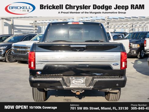 Used 2018 Ford F150 Platinum w/ Equipment Group 701A Luxury image 6