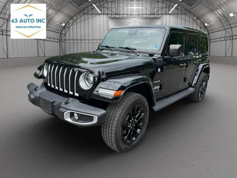 Used 2021 Jeep Wrangler Unlimited Sahara w/ Cold Weather Group AWD/4WD image 1