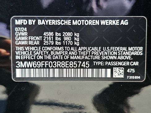 Used 2024 BMW 330i Sedan w/ Convenience Package image 36