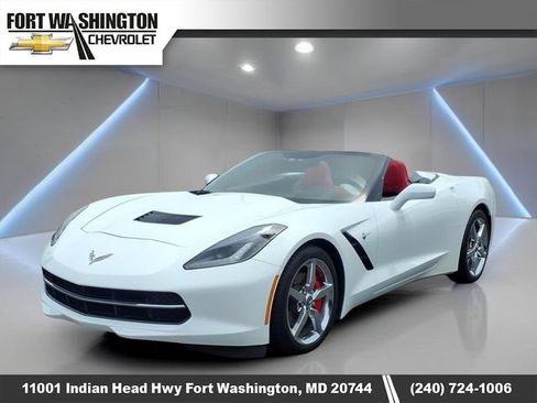 Certified 2014 Chevrolet Corvette Stingray Convertible w/ 3LT Preferred Equipment Group RWD image 6