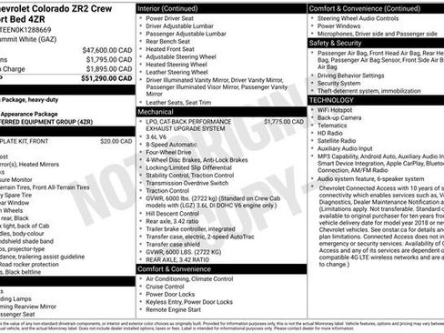 Used 2019 Chevrolet Colorado ZR2 AWD/4WD image 12