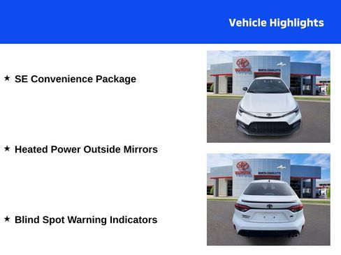 Used 2024 Toyota Corolla Sedan w/ SE Convenience Package image 4