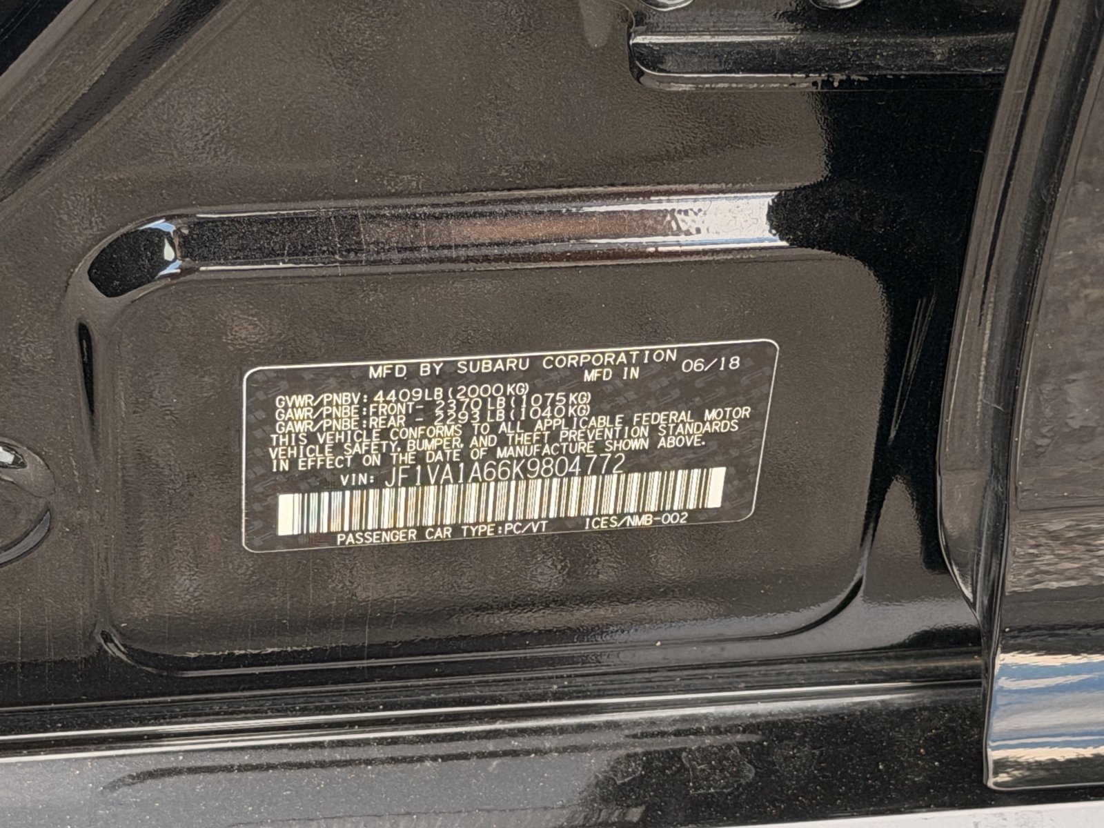 Used 2019 Subaru WRX AWD/4WD image 34