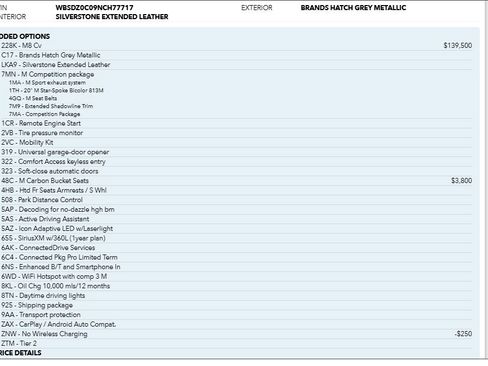 Used 2022 BMW M8 Competition image 4