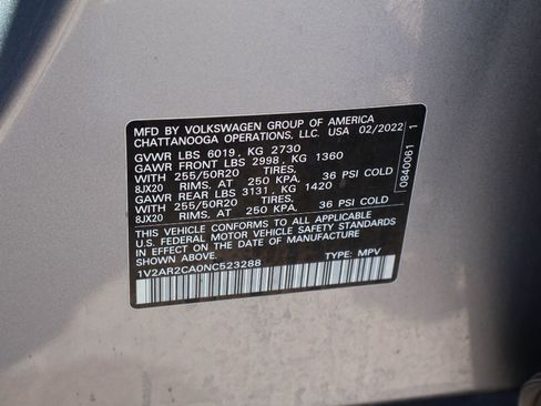 Used 2022 Volkswagen Atlas SEL R-Line AWD/4WD image 21
