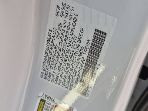 New 2026 Honda Odyssey Sport-L image 16