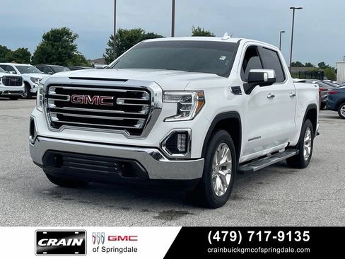 Used 2021 GMC Sierra 1500 SLT w/ SLT Premium Package AWD/4WD image 3