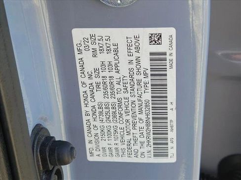 Used 2022 Honda CR-V EX-L image 24