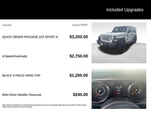 Used 2020 Jeep Wrangler Unlimited Sport S AWD/4WD image 5