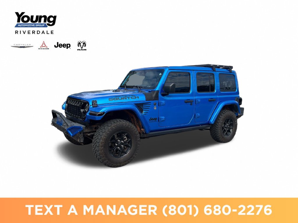 Used 2024 Jeep Wrangler Unlimited Sport AWD/4WD 360° Tour