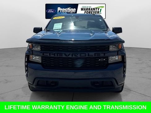 Used 2021 Chevrolet Silverado 1500 Custom w/ LPO, Dark Essentials Package AWD/4WD image 9