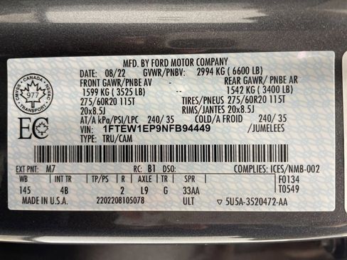 Used 2022 Ford F150 XLT w/ Equipment Group 302A High image 27