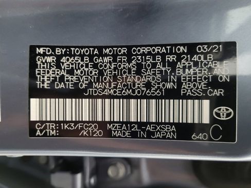 Used 2021 Toyota Corolla SE image 33