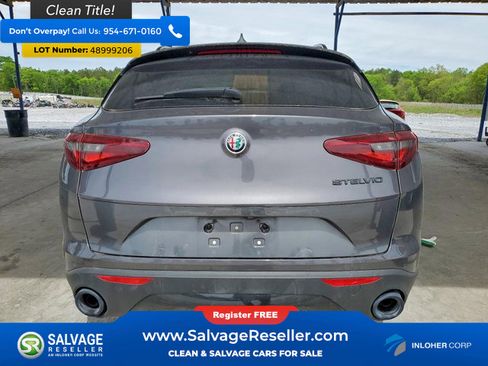 Used 2019 Alfa Romeo Stelvio w/ Nero Edizione image 8