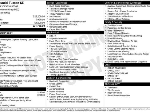 New 2026 Hyundai Tucson SE image 28