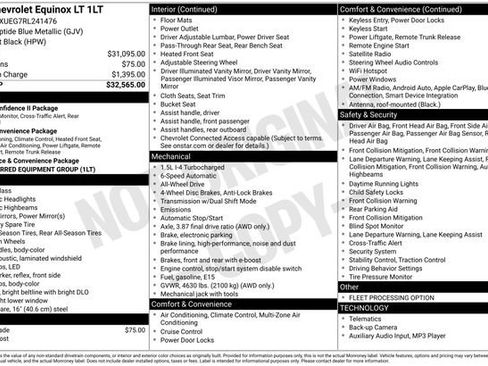 Used 2024 Chevrolet Equinox LT image 34