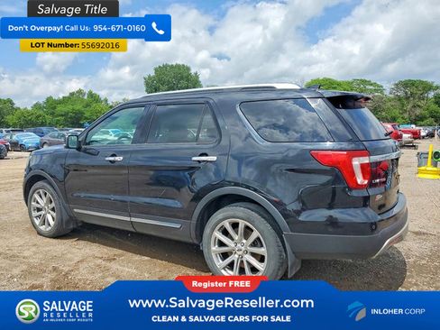 Used 2017 Ford Explorer Limited AWD/4WD image 3