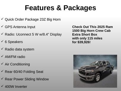 Used 2025 RAM 1500 Big Horn