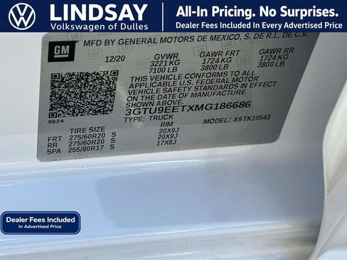Used 2021 GMC Sierra 1500 AT4 w/ AT4 Premium Package AWD/4WD image 26