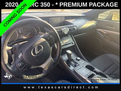 Used 2020 Lexus RC 350 w/ Premium Package RWD image 7