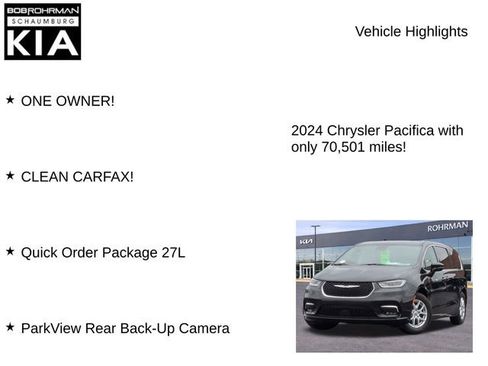 Used 2024 Chrysler Pacifica Touring-L FWD image 7