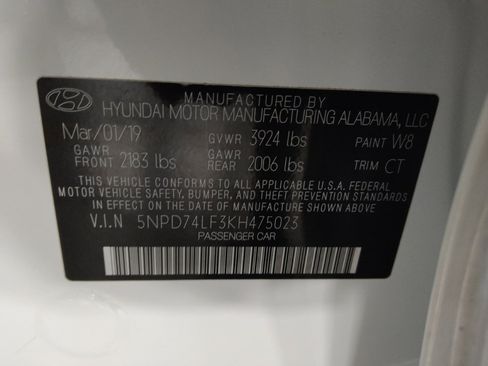Used 2019 Hyundai Elantra SE w/ Cargo Package FWD image 33