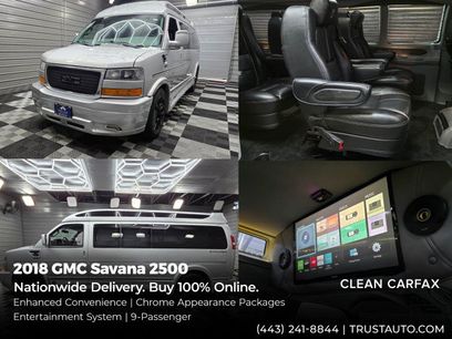 Used 2018 GMC Savana 2500 Extended w/ Enhanced Convenience Package