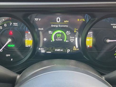 Used 2024 Jeep Wrangler Unlimited Rubicon 4xe w/ Technology Group AWD/4WD image 11