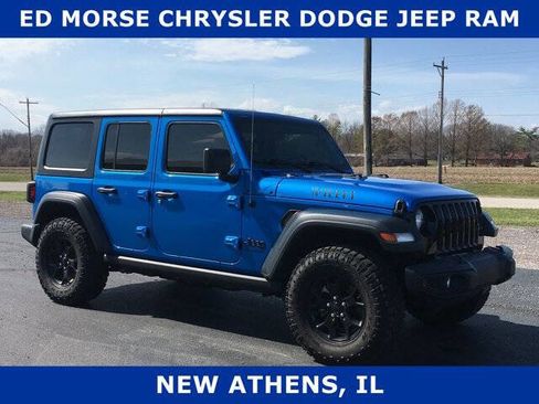 Used 2022 Jeep Wrangler Unlimited Sport image 1