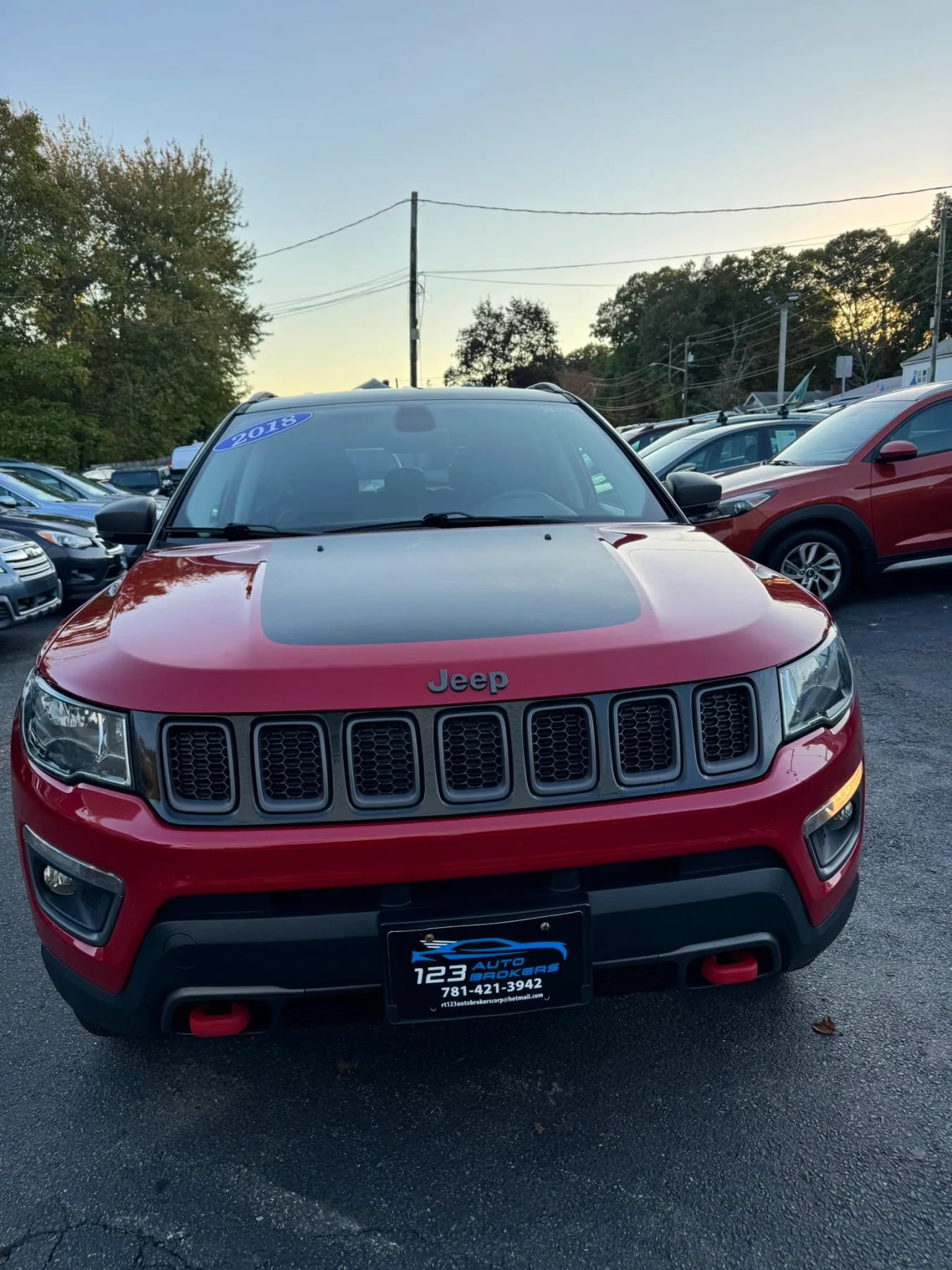 Used 2018 Jeep Compass Trailhawk w/ Cold Weather Group AWD/4WD image 2