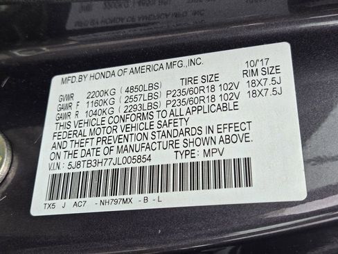 Used 2018 Acura RDX FWD w/ Advance Package image 16