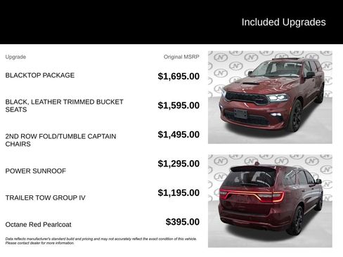 Used 2022 Dodge Durango R/T w/ Blacktop Package AWD/4WD image 3