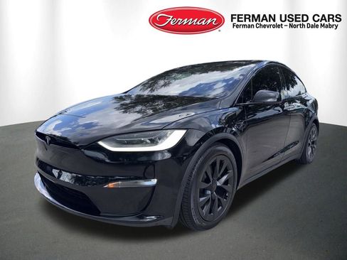 Used 2022 Tesla Model X Plaid AWD/4WD image 7