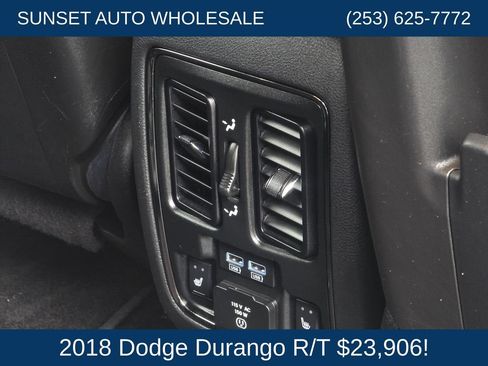 Used 2018 Dodge Durango R/T w/ Technology Group AWD/4WD image 23