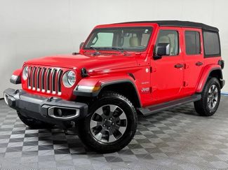 Used 2022 Jeep Wrangler Unlimited Sahara w/ LED Lighting Group AWD/4WD video 1