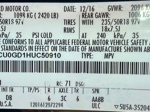 Used 2017 Ford Escape SE w/ SE Leather Comfort Package image 28