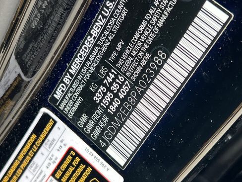 Certified 2023 Mercedes-Benz EQS 450+ 4MATIC SUV image 26