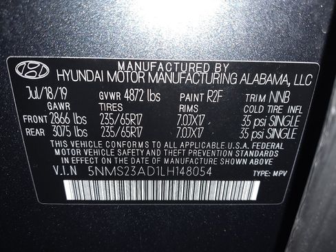 Used 2020 Hyundai Santa Fe SE image 33