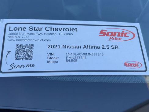 Used 2021 Nissan Altima 2.5 SR image 32