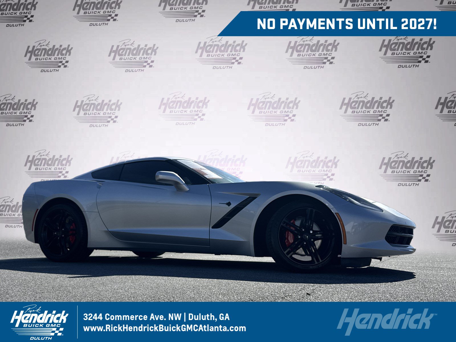 Used 2016 Chevrolet Corvette Stingray Coupe w/ Carbon Flash Badge Package RWD 360° Tour