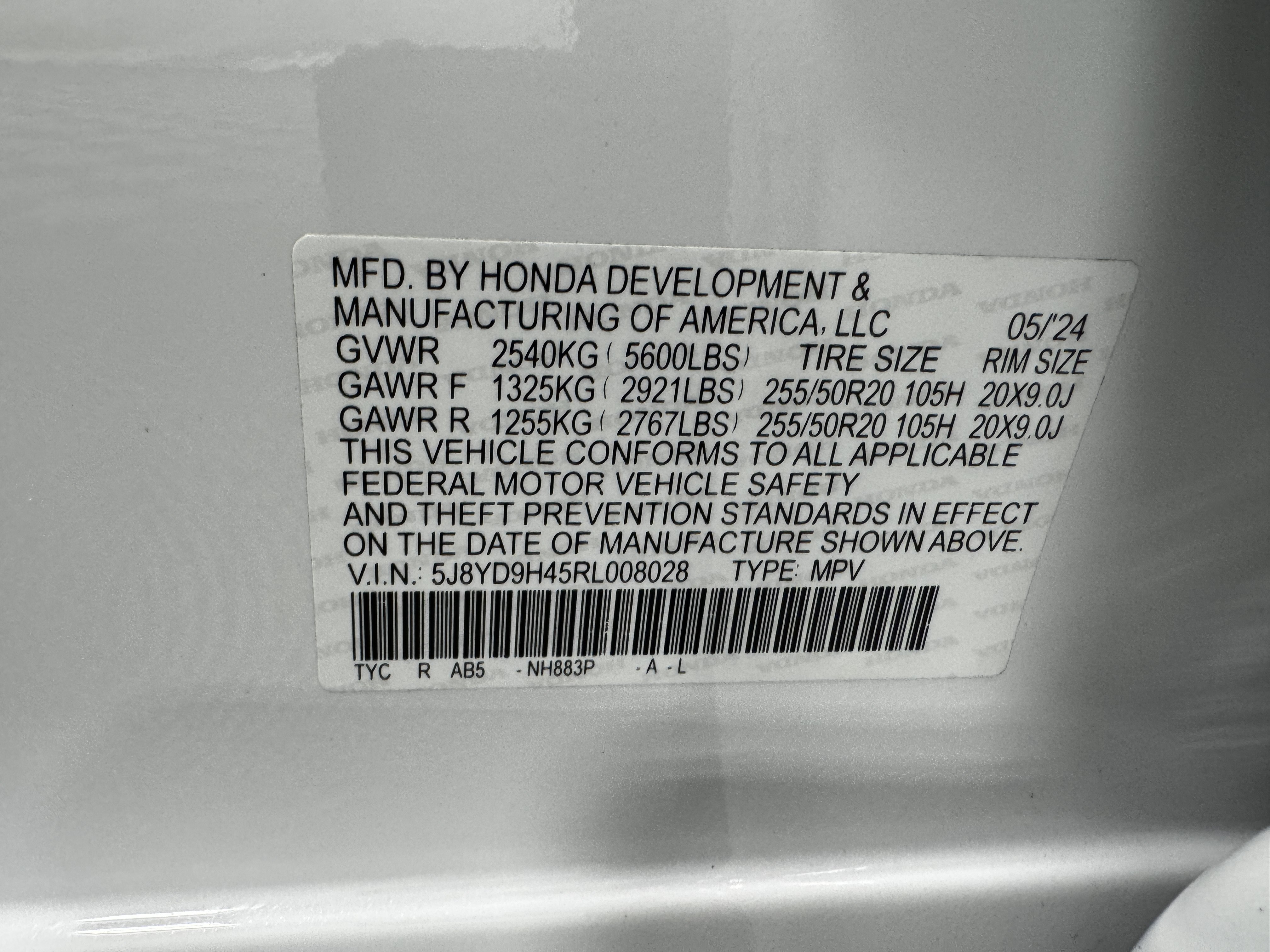 Certified 2024 Acura MDX w/ Technology Package FWD image 42