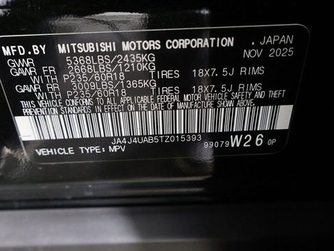 New 2026 Mitsubishi Outlander ES AWD/4WD image 49