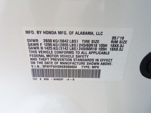Used 2019 Honda Pilot EX-L image 29