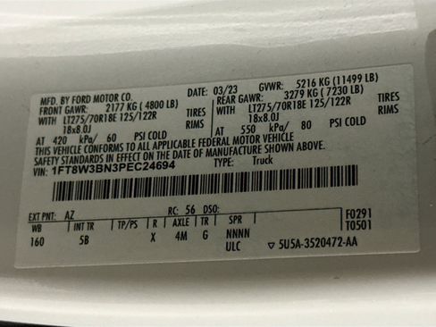 Used 2023 Ford F350 Lariat w/ Lariat Ultimate Package image 39