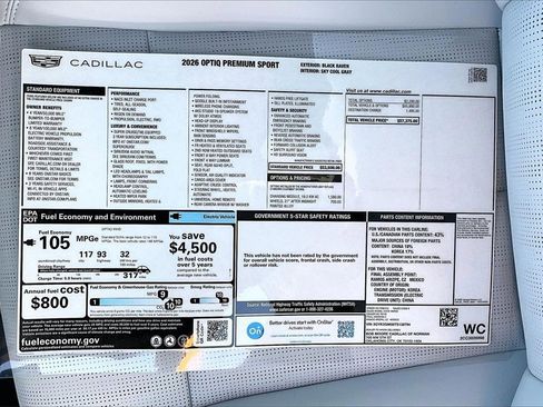New 2026 Cadillac Optiq Sport 2 image 14