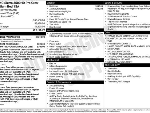 Used 2023 GMC Sierra 3500 Pro w/ Convenience Package image 6