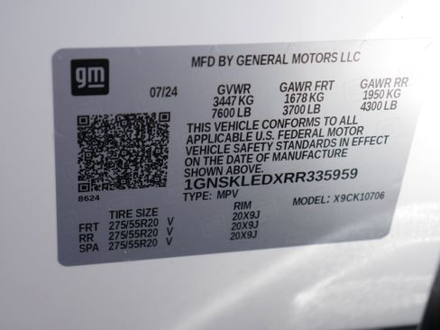 New 2024 Chevrolet Tahoe 4WD w/ Remote Keyless Entry Package image 33